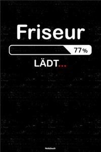 Friseur Lädt... Notizbuch