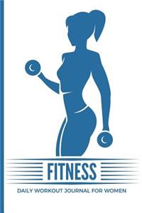 Fitness Daily Workout Journal For Women