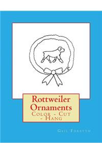 Rottweiler Ornaments