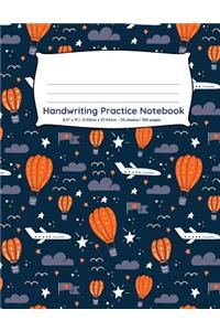 Handwriting Practice Notebook