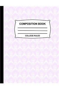 College Ruled Composition Book