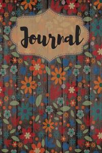 Tropical Flower Petals Journal