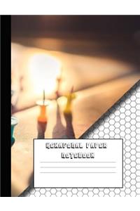 Hexagonal paper notebook