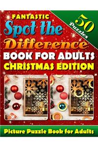 Fantastic Spot the Difference Book for Adults