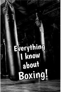 Everything I Know About Boxing