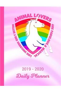 2019 - 2020 Daily Planner