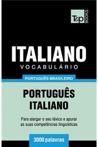 Vocabulário Português Brasileiro-Italiano - 3000 palavras