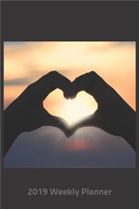 Plan on It 2019 Weekly Calendar Planner - I Heart You