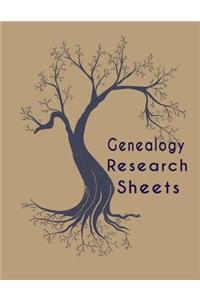 Genealogist's Research Sheets