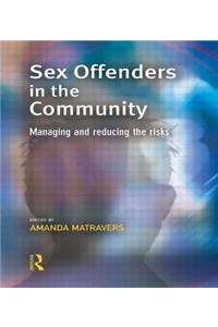 Sex Offenders in the Community