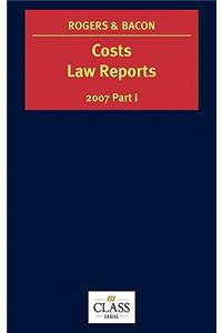 Costs Law Reports