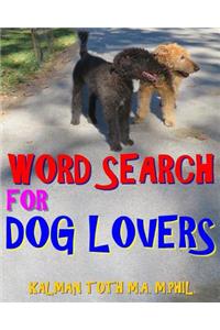 Word Search for Dog Lovers