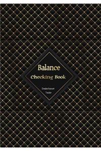 Balance Checking Book Simple Account Tracker