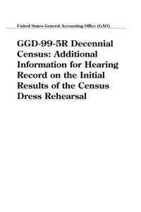 Ggd-99-5r Decennial Census