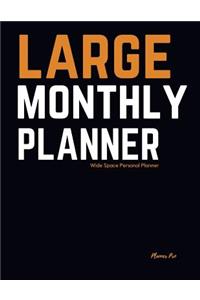 Large Monthly Planner