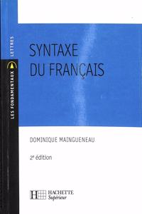 Syntaxe du Francais - N 29 2eme edition