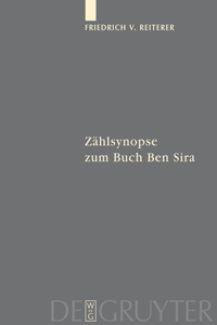 Zählsynopse Zum Buch Ben Sira