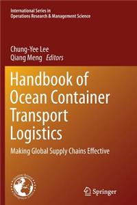 Handbook of Ocean Container Transport Logistics