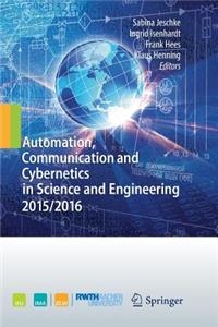 Automation, Communication and Cybernetics in Science and Engineering 2015/2016