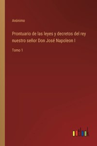 Prontuario de las leyes y decretos del rey nuestro señor Don José Napoleon I