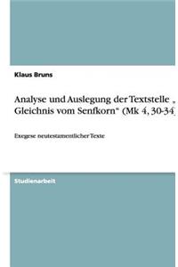 Analyse und Auslegung der Textstelle 