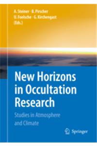 New Horizons in Occultation Research