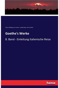 Goethe's Werke