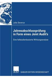 Jahresabschlussprüfung in Form Eines Joint Audit's