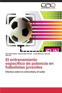 Entrenamiento Especifico de Potencia En Futbolistas Juveniles