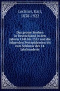 Das grosse Sterben in Deutschland