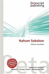 Nahum Sokolow