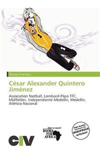C Sar Alexander Quintero Jim Nez
