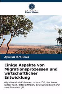 Einige Aspekte von Migrationsprozessen und wirtschaftlicher Entwicklung