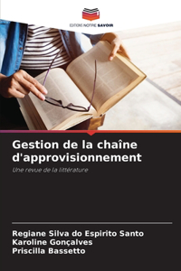 Gestion de la chaîne d'approvisionnement