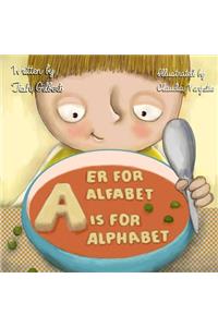 er for alfabet/ A is for alphabet