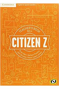 Citizen Z B1+ Teacher's Book