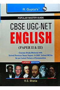 Cbse Ugc-Net/Set English (Paper Ii & Iii) Exam Guide