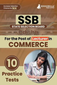 SSB Odisha Lecturer Commerce