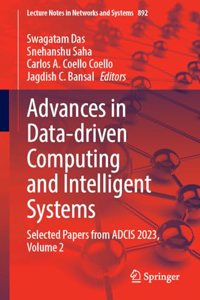 Advances in Data-Driven Computing and Intelligent Systems