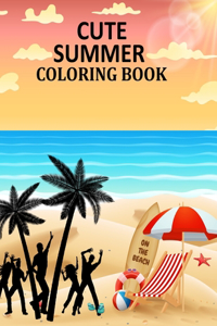 Cute Summer Coloring Book