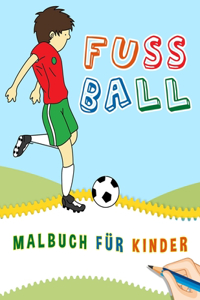 Fussball Malbuch für Kinder