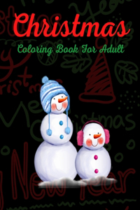 Christmas Coloring Book For Adult