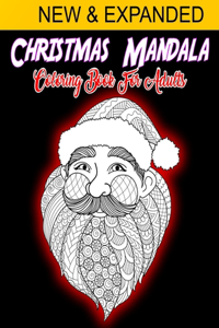 Christmas Mandala Coloring Book For Adults