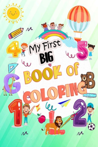 My first big book of coloring