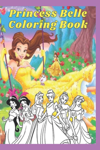 Princess Belle Coloring Book