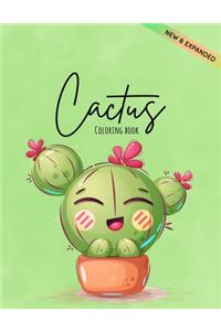 Cactus Coloring Book