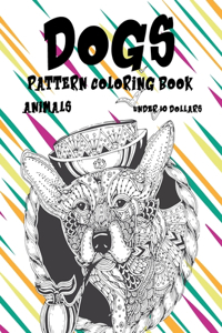 Pattern Coloring Book - Animals - Under 10 Dollars - Dogs