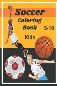 Soccer coloring book