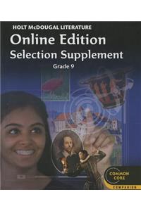 Literature Online Edition Selection Supplement, Grade 9