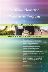 Enterprise Information Management Programs A Clear and Concise Reference